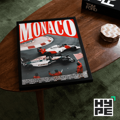Ferrari Monaco Poster - Posters, Prints & Wall Art | HYPE Posters