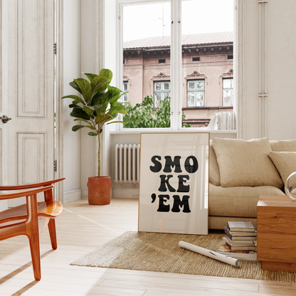 Nike 'Smoke Em' Poster Set | Hype Posters