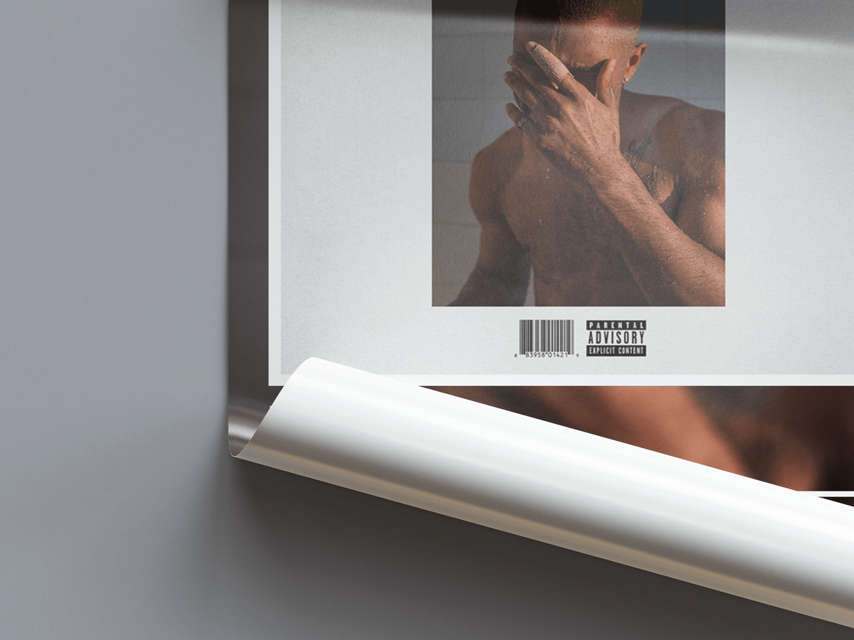 Frank Ocean 'Blonde' Album Poster - Posters, Prints & Wall Art | HYPE Posters