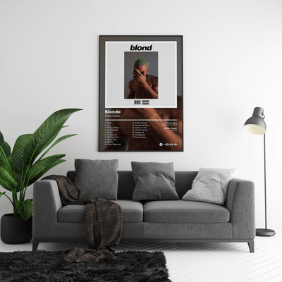 Frank Ocean 'Blonde' Album Poster - Posters, Prints & Wall Art | HYPE Posters