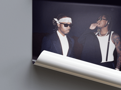 Future x Metro Boomin 'WE DON'T TRUST YOU' Spotify Poster - Posters, Prints & Wall Art | HYPE Posters