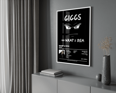 Giggs - "Wamp 2 Dem" Album Poster - Posters, Prints & Wall Art | HYPE Posters