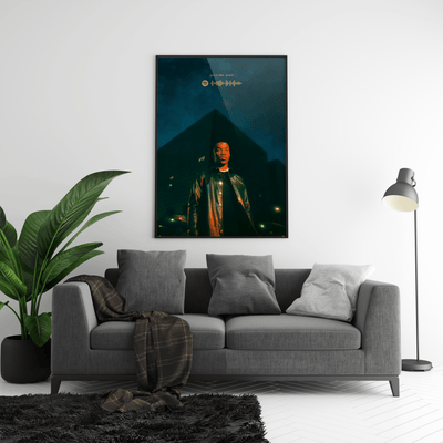 Giveon 'Give Or Take' Spotify Poster - Posters, Prints & Wall Art | HYPE Posters