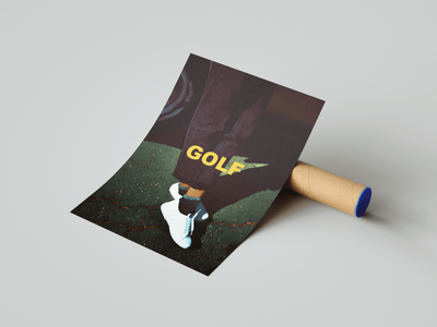 Golf Fashion Poster - Posters, Prints & Wall Art | HYPE Posters