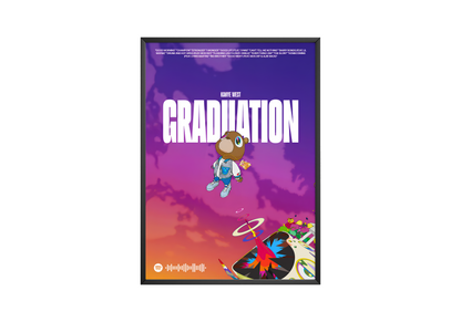 Kanye West 'Graduation' Poster | Hype Posters