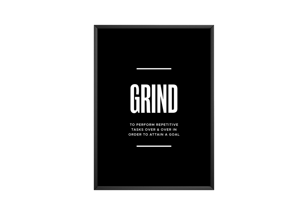 Grind Poster - Posters, Prints & Wall Art | HYPE Posters
