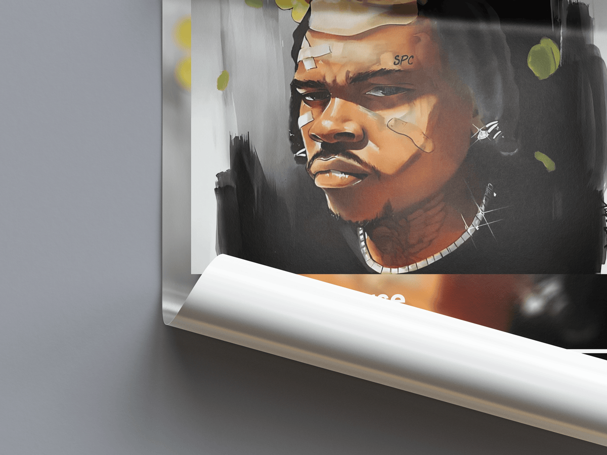 Gunna 'a Gift & a Curse' Album Poster - Posters, Prints & Wall Art | HYPE Posters