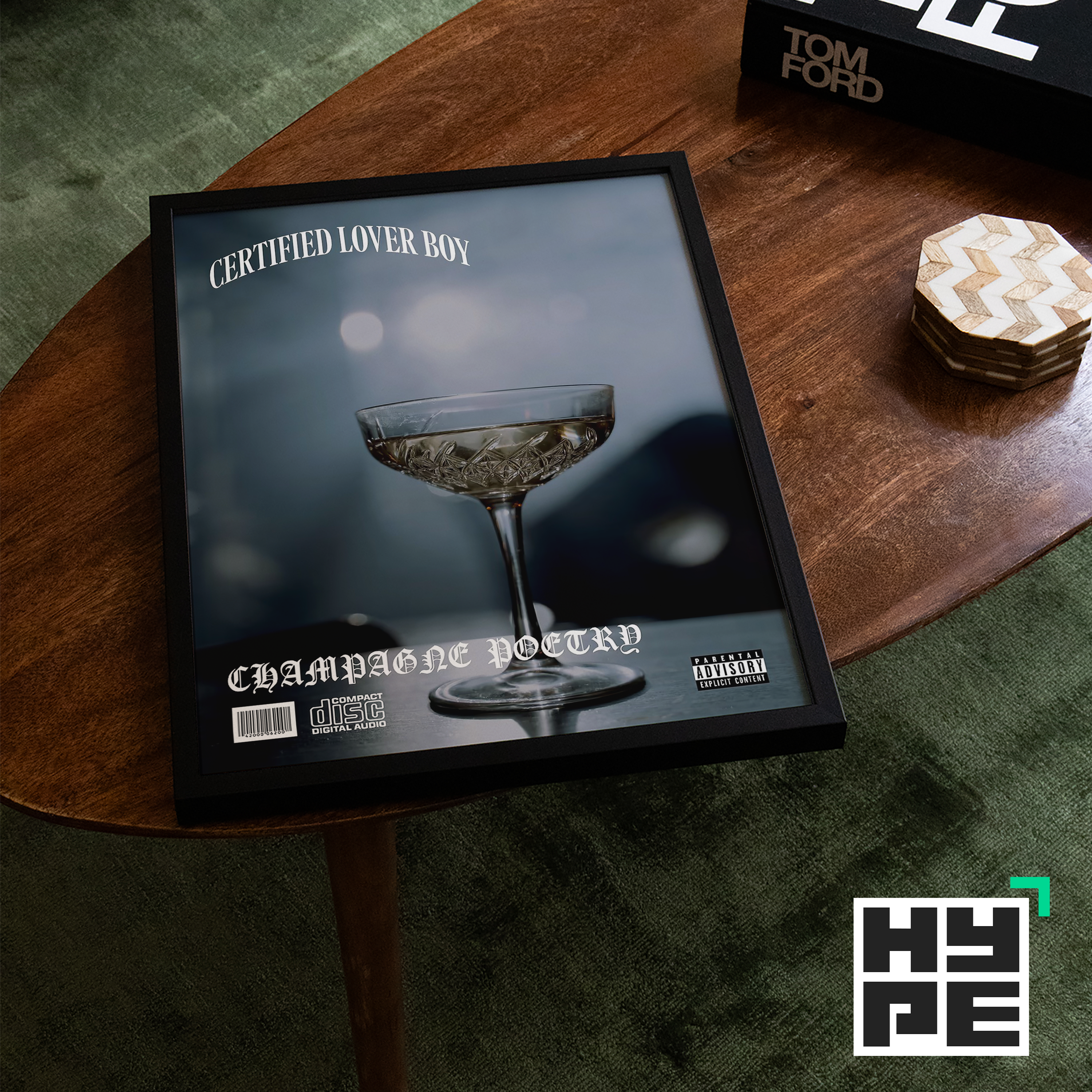 Champagne Poetry CLB Poster | Hype Posters