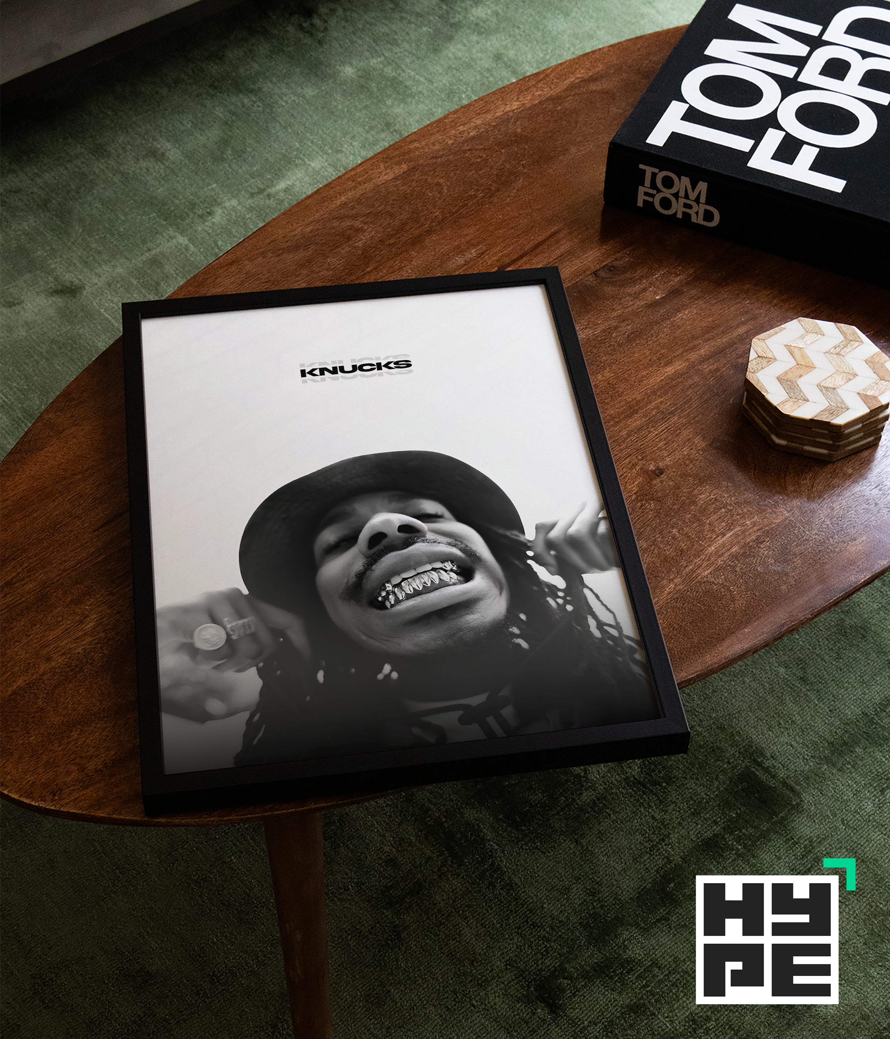 Knucks B&W Poster | Hype Posters