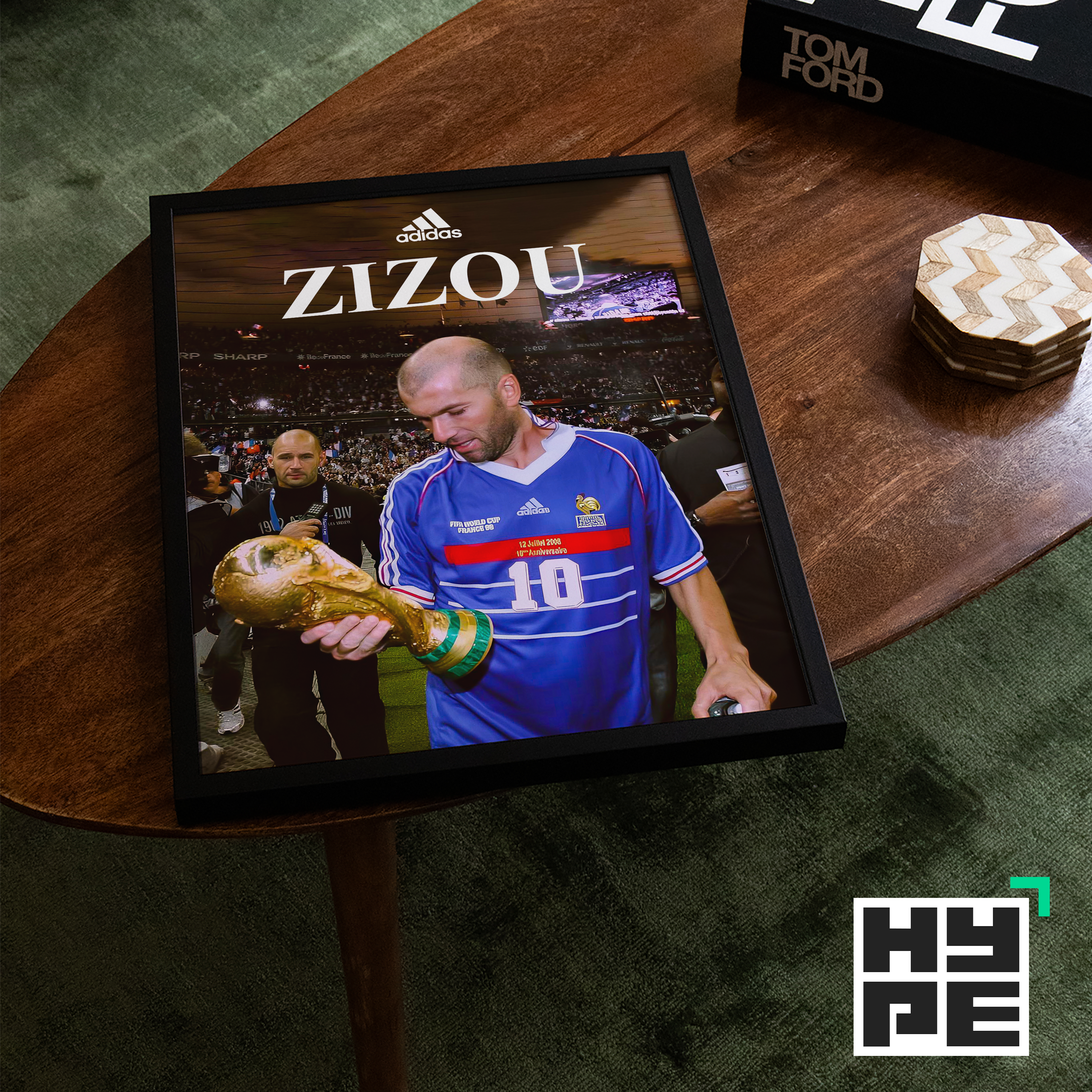 Zizou World Cup Poster | Hype Posters