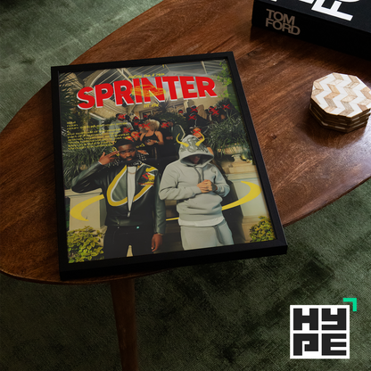 Dave & Central Cee Sprinter Poster | Hype Posters