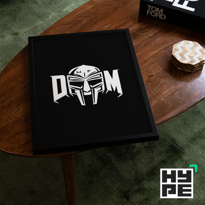 MF Doom Mask V2 Poster | Hype Posters