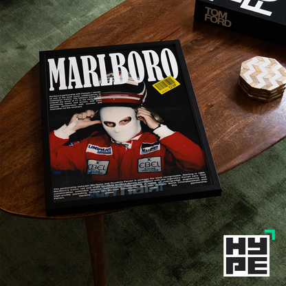 Ferrari Marlboro Poster | Hype Posters