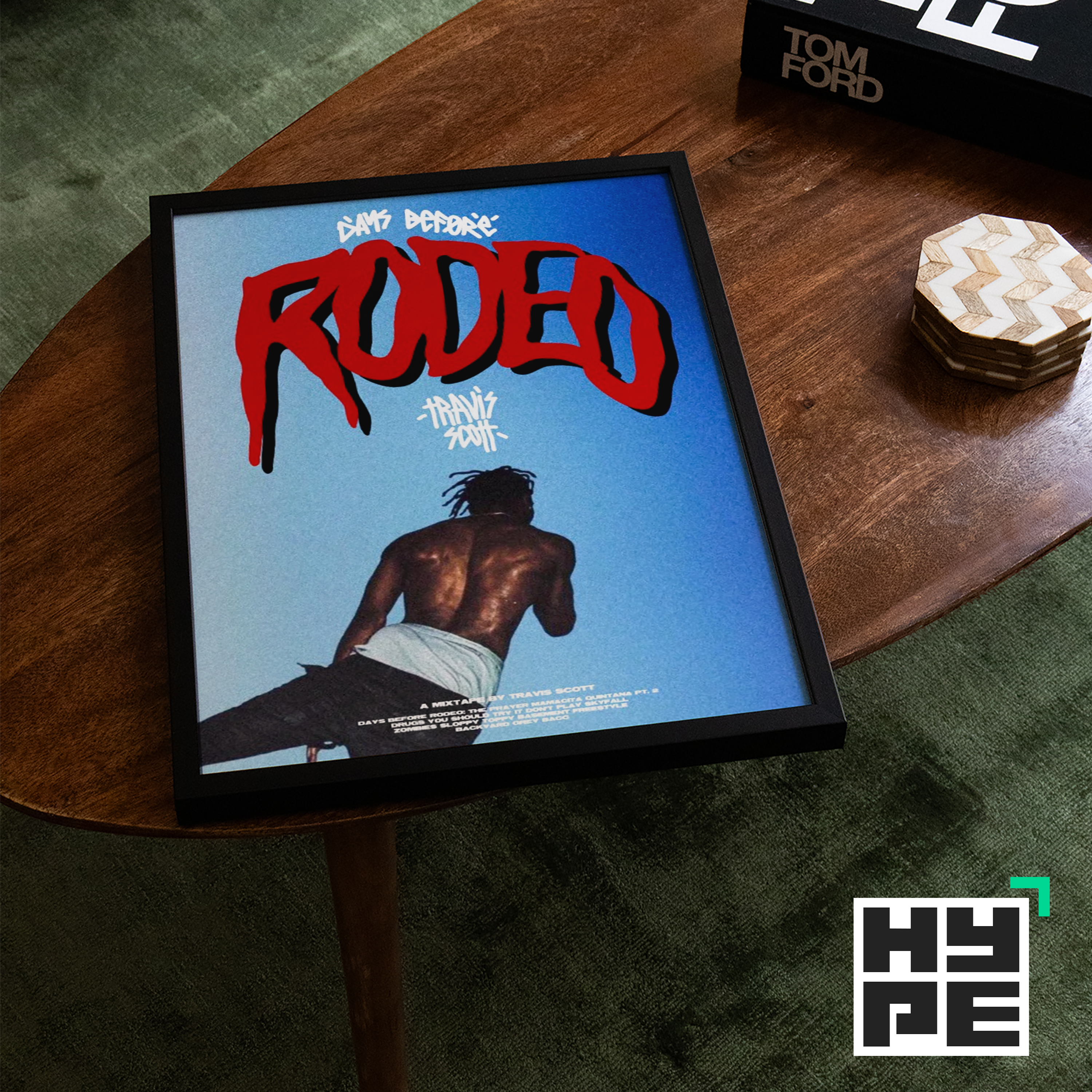 Travis Scott Days Before Rodeo Poster | Hype Posters