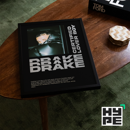 Drake CLB Poster | Hype Posters
