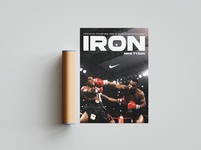 Iron Mike Tyson Poster - Posters, Prints & Wall Art | HYPE Posters