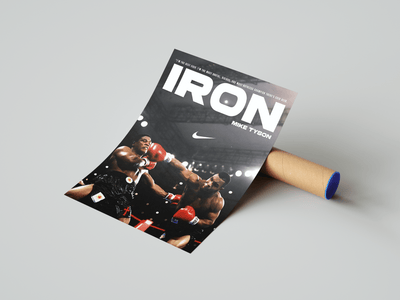 Iron Mike Tyson Poster - Posters, Prints & Wall Art | HYPE Posters