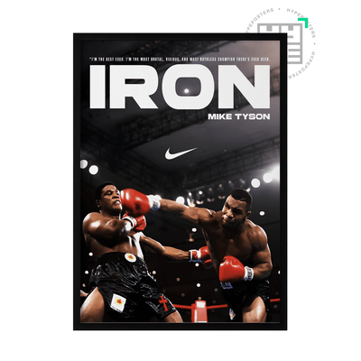 Iron Mike Tyson Poster - Posters, Prints & Wall Art | HYPE Posters