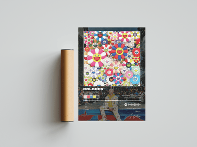 J Balvin 'Colores' Album Poster - Posters, Prints & Wall Art | HYPE Posters