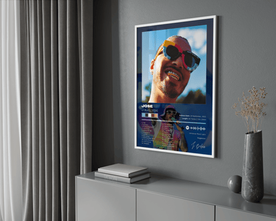 J Balvin 'JOSE' Album Poster - Posters, Prints & Wall Art | HYPE Posters