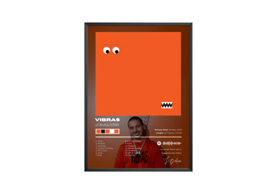J Balvin 'Vibras' Album Poster - Posters, Prints & Wall Art | HYPE Posters