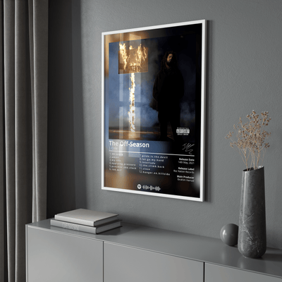 J Cole 'The Off-Season' Album Poster - Posters, Prints & Wall Art | HYPE Posters