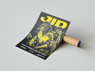 JID 'The Forever Story' Poster - Posters, Prints & Wall Art | HYPE Posters