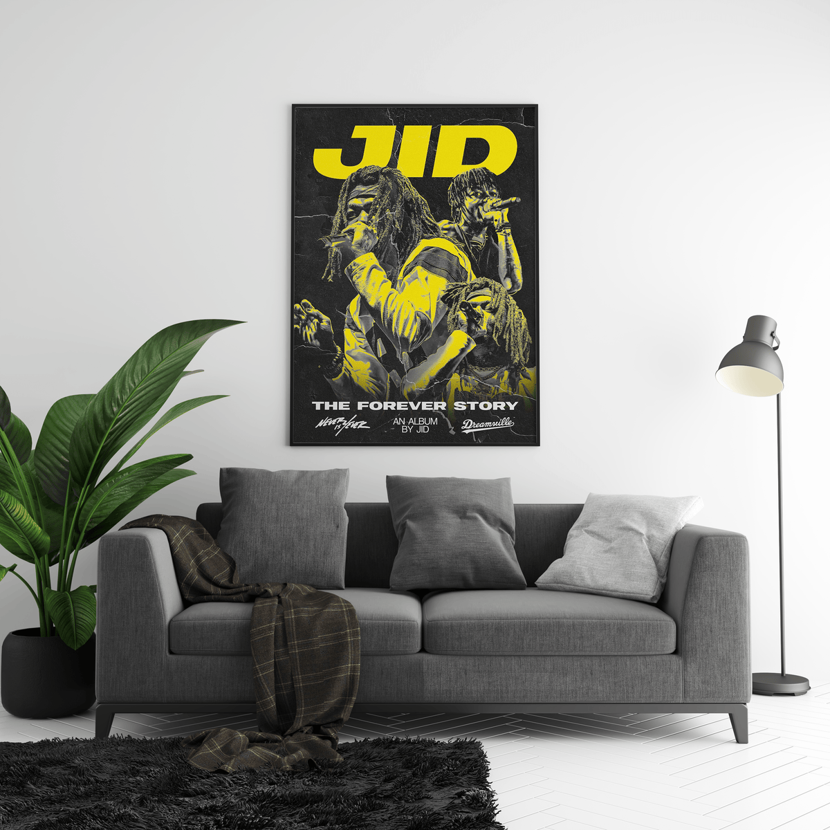 JID 'The Forever Story' Poster - Posters, Prints & Wall Art | HYPE Posters