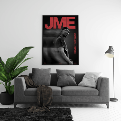JME - Boy Better Know Poster - Posters, Prints & Wall Art | HYPE Posters