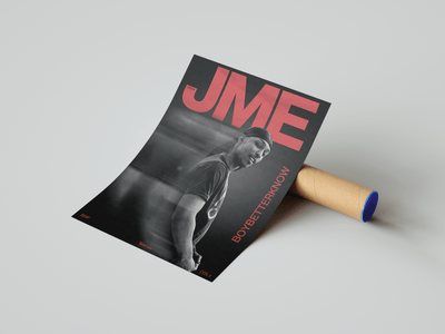 JME - Boy Better Know Poster - Posters, Prints & Wall Art | HYPE Posters