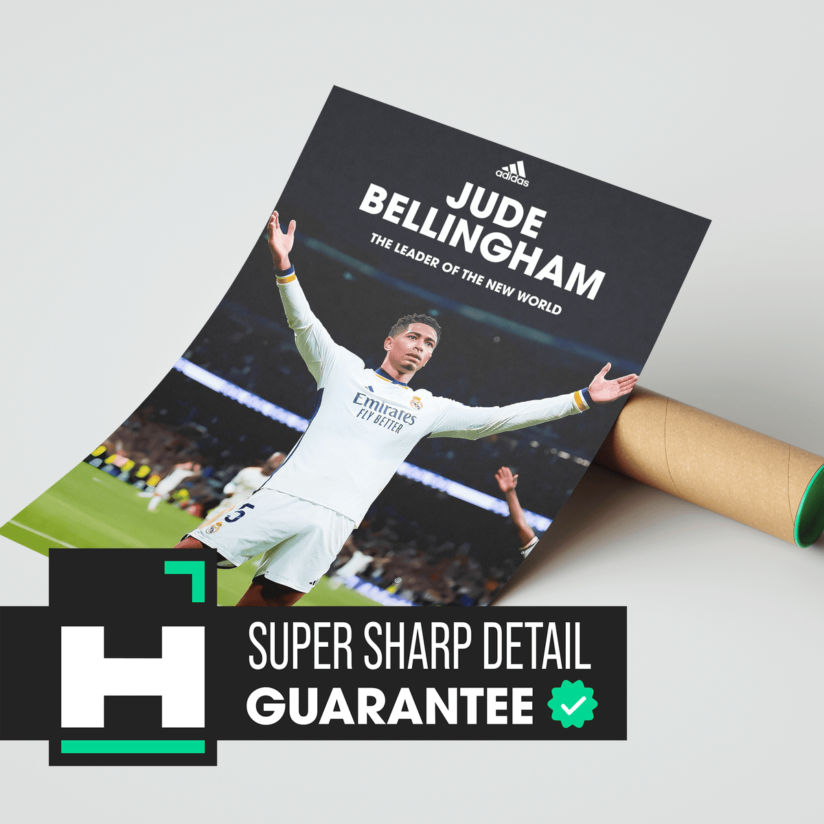 Jude Bellingham 'Leader' Poster - Posters, Prints & Wall Art | HYPE Posters