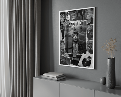 Juice WRLD 'Montage' Poster - Posters, Prints & Wall Art | HYPE Posters