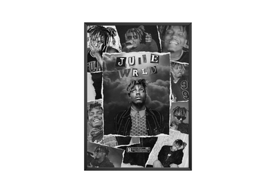 Juice WRLD 'Montage' Poster - Posters, Prints & Wall Art | HYPE Posters