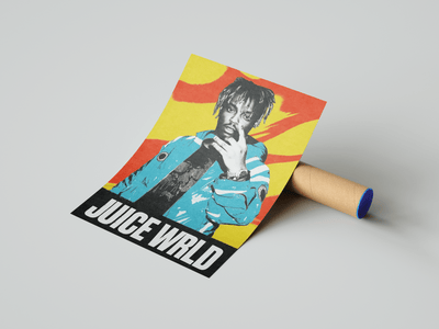 Juice WRLD Pop Poster - Posters, Prints & Wall Art | HYPE Posters