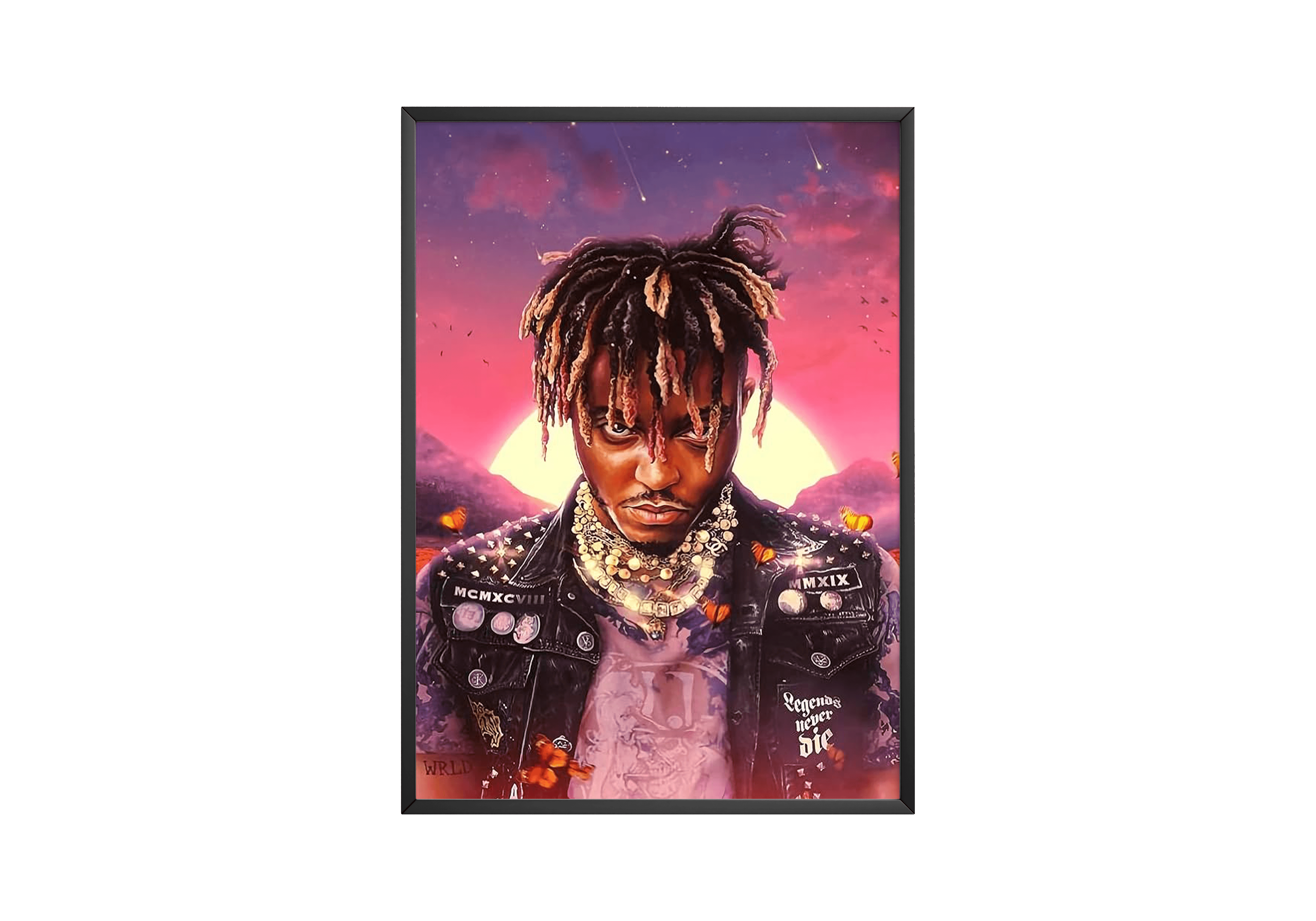 Juice WRLD 'Legends Never Die' Poster | Hype Posters