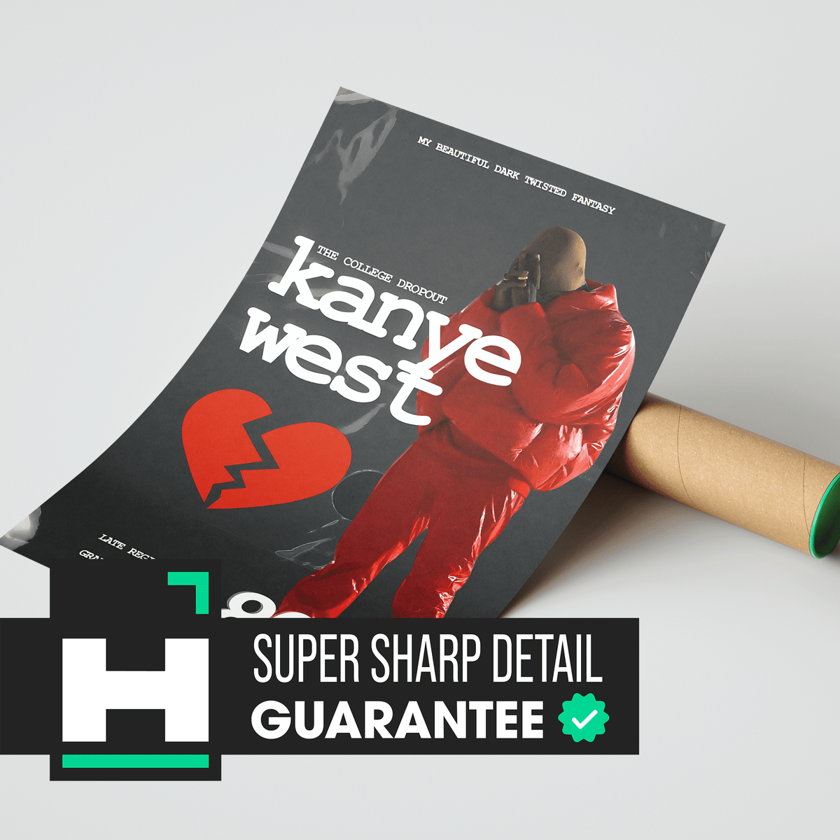 Kanye West 808 Poster - Posters, Prints & Wall Art | HYPE Posters