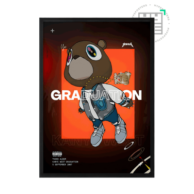 Kanye West Graduation Exclusive Poster - Posters, Prints & Wall Art | HYPE Posters