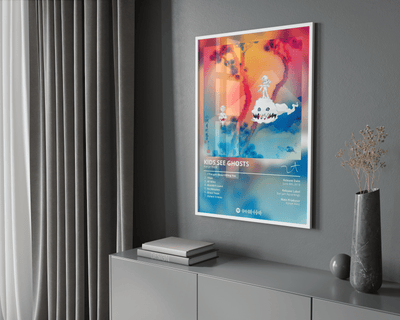 Kanye West 'Kids See Ghosts' Album Poster - Posters, Prints & Wall Art | HYPE Posters