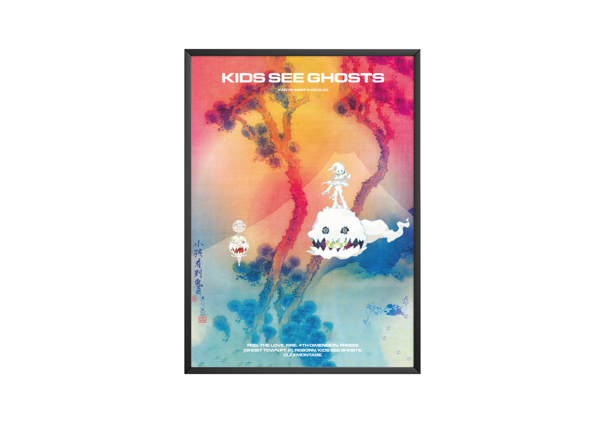 Kanye West 'Kids See Ghosts' Poster - Posters, Prints & Wall Art | HYPE Posters