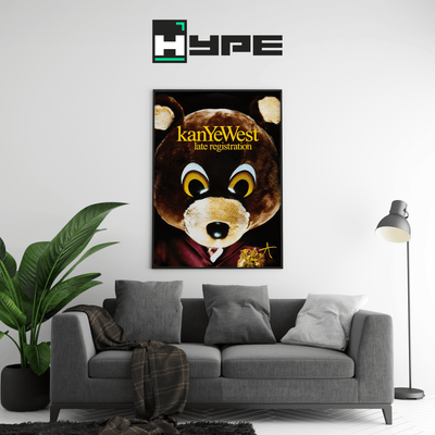 Kanye West Late Registration Poster - Posters, Prints & Wall Art | HYPE Posters