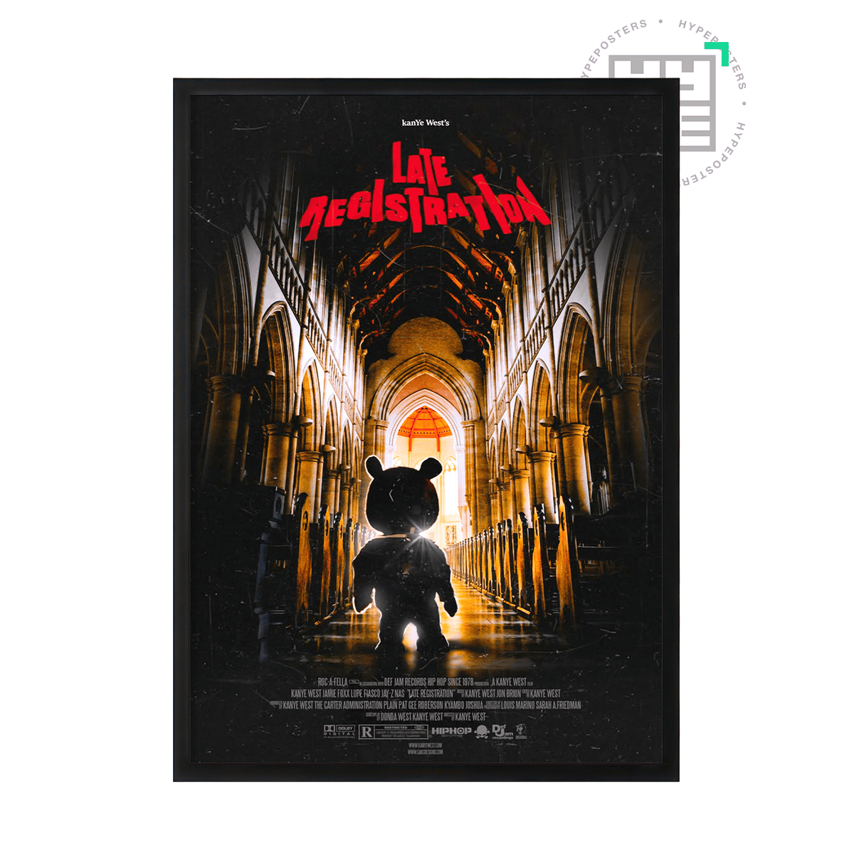 Kanye West Late Registration Poster - Posters, Prints & Wall Art | HYPE Posters