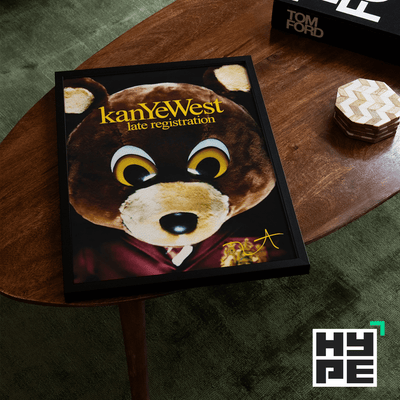 Kanye West Late Registration Poster - Posters, Prints & Wall Art | HYPE Posters