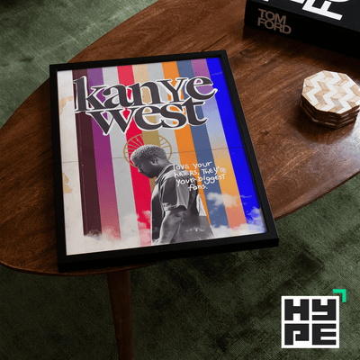 Kanye West LEGACY Poster - Posters, Prints & Wall Art | HYPE Posters