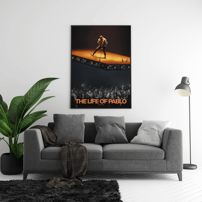Kanye West 'Pablo' Performance Poster - Posters, Prints & Wall Art | HYPE Posters