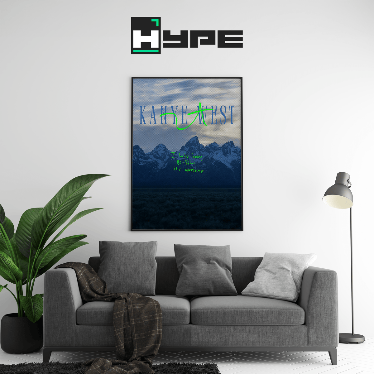 Kanye West Ye Album Poster - Posters, Prints & Wall Art | HYPE Posters