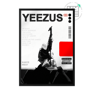 Kanye West Yeezus Poster - Posters, Prints & Wall Art | HYPE Posters