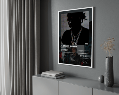 Ken Carson 'A Great Chaos' Album Poster - Posters, Prints & Wall Art | HYPE Posters