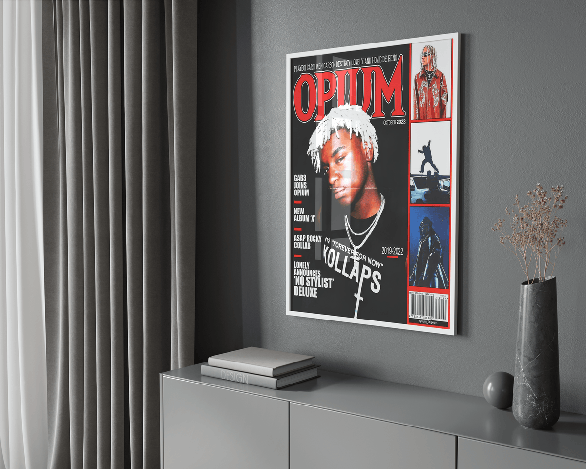 Ken Carson - Magazine Cover Poster - Posters, Prints & Wall Art | HYPE Posters