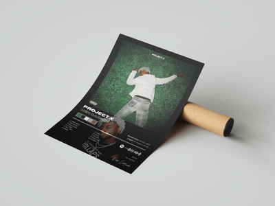 Ken Carson 'Project X' Album Poster - Posters, Prints & Wall Art | HYPE Posters