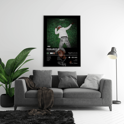 Ken Carson 'Project X' Album Poster - Posters, Prints & Wall Art | HYPE Posters